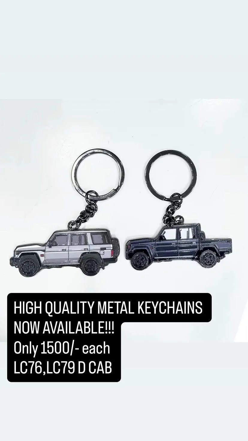 LC76 Metal Keychain
